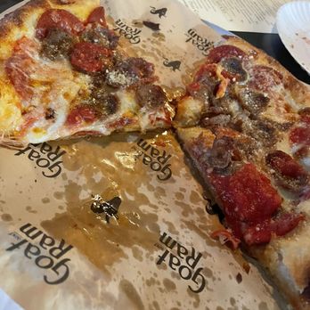 Goat and Ram - Pepperoni and Sausage Pizza - Pizza Near Me - Mesa, Arizona