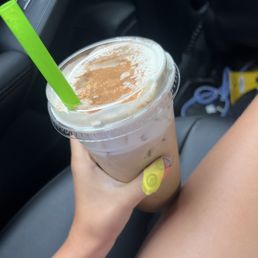 Sticky bun latte Sticky bun latte