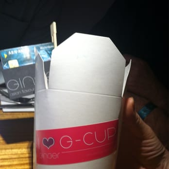 Restaurant Ginger - The bill comes in a G Cup. - Chinese Near Me - Maastricht, LI