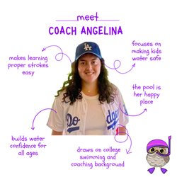 Regal Swim - Coach Angelina teaches lessons in the Palos Verdes Peninsula!