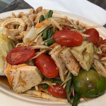 Nok’s Kitchen - Papaya salad - Laotian Near Me - Westminster, California Nok’s Kitchen - Papaya salad - Laotian Near Me - Westminster, California