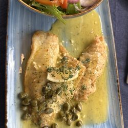 El Greco greek Itailian Eatery - The fish dinner ! Citrus deliciousness