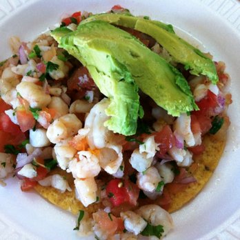Tacos Ensenada - Tostada de ceviche de camaron...as fresh as it looks - Tacos Near Me - El Monte, California Tacos Ensenada - Tostada de ceviche de camaron...as fresh as it looks - Tacos Near Me - El Monte, California