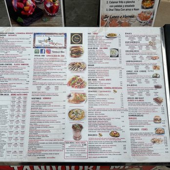 Tandoori Mex - Menu - Indian Near Me - Málaga, Massachusetts Tandoori Mex - Menu - Indian Near Me - Málaga, Massachusetts
