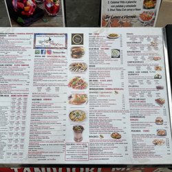 Tandoori Mex - Menu