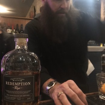 Pisces Rising - Can't use just ANY bottle. Mikey recommends Redemption Rye. - Seafood Near Me - Mount Dora, Florida
