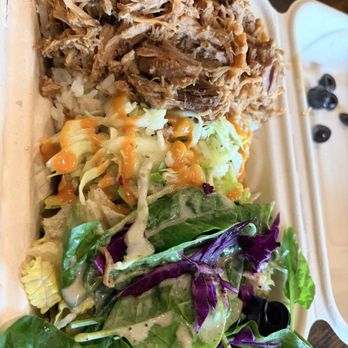 Loko Wraps - Pork taco bento box, coleslaw, salad, kalua pork on a bed of coconut rice! It came with 5 corn tortillas for build your own tacos. - Mexican Near Me - Kailua-Kona, Hawaii Loko Wraps - Pork taco bento box, coleslaw, salad, kalua pork on a bed of coconut rice! It came with 5 corn tortillas for build your own tacos. - Mexican Near Me - Kailua-Kona, Hawaii