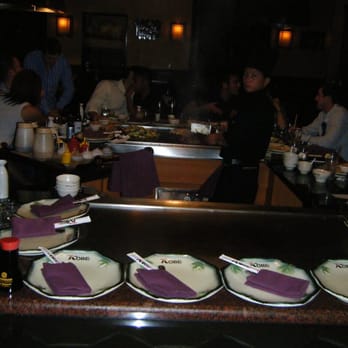 Kobe Teppan & Sushi - the 2 teppan tables are horseshoe shaped. Sat 25 at my birthday dinner - Japanese Near Me - Tempe, Arizona Kobe Teppan & Sushi - the 2 teppan tables are horseshoe shaped. Sat 25 at my birthday dinner - Japanese Near Me - Tempe, Arizona