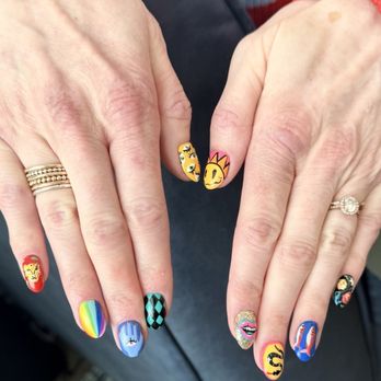 Kida House - The Nail Studio - Gel manicure with level 4 nail art by Ryn at Kida House - Nail Salons Near Me - Columbus, Ohio Kida House - The Nail Studio - Gel manicure with level 4 nail art by Ryn at Kida House - Nail Salons Near Me - Columbus, Ohio