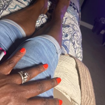 Beauty Lounge Spa - I brought in my on polish today, basic mani pedi $49 - Nail Salons Near Me - Carson, California