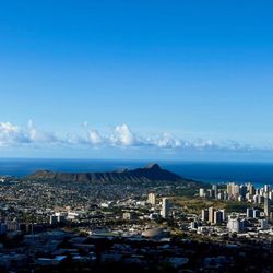 Waikiki and Diamond Head