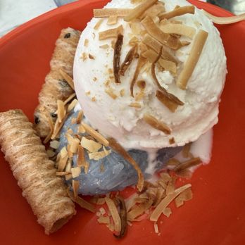 Senyai Thai Kitchen - Sticky rice and coconut ice cream. - Thai Near Me - Pittsburgh, Pennsylvania Senyai Thai Kitchen - Sticky rice and coconut ice cream. - Thai Near Me - Pittsburgh, Pennsylvania