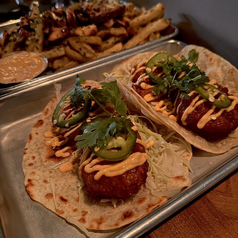 ABV - Shrimp tacos - Cocktail Bars Near Me - San Francisco, California ABV - Shrimp tacos - Cocktail Bars Near Me - San Francisco, California