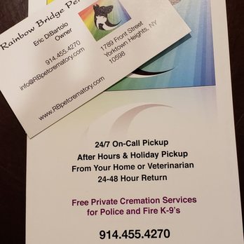 Rainbow Bridge Pet Crematory - Pet Cremation Services Near Me - Yorktown Heights, New York Rainbow Bridge Pet Crematory - Pet Cremation Services Near Me - Yorktown Heights, New York