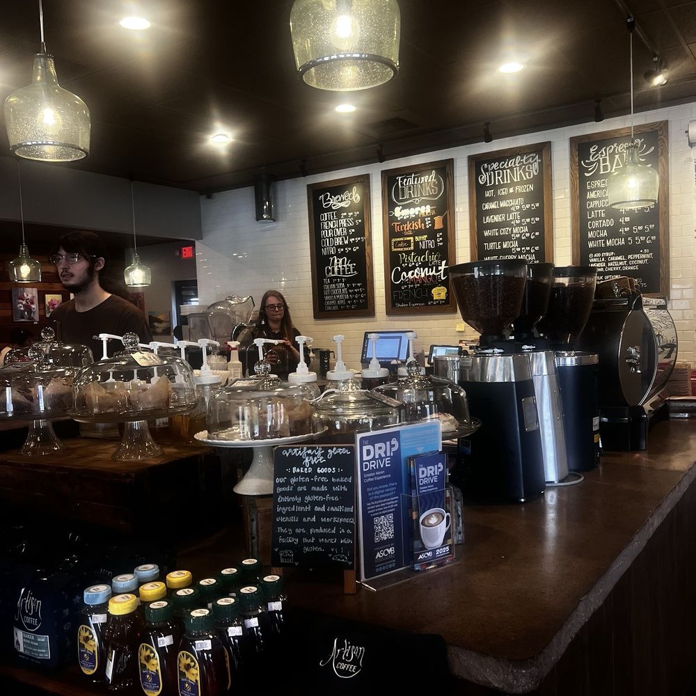 Artisan Coffee - Ordering station - Coffee & Tea Near Me - Akron, Ohio