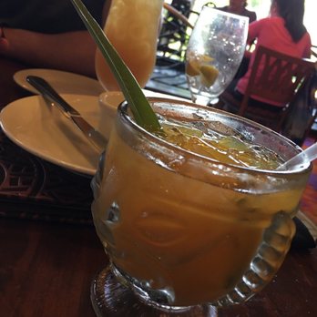 Kona Cafe - Lapu Lapu (pictured in front) is available with dining plan if you get it without the pineapple as a cup! - Sushi Bars Near Me - Lake Buena Vista, Florida