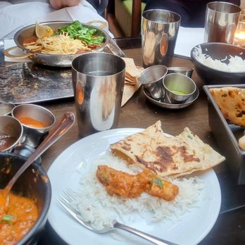 Dishoom - Delicious table full.  Something for every taste! - Indian Near Me - London, XGL