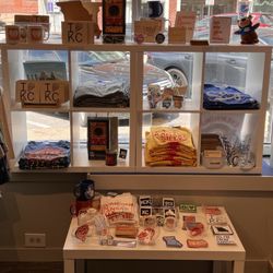 Raygun - Merch with local anecdotes.