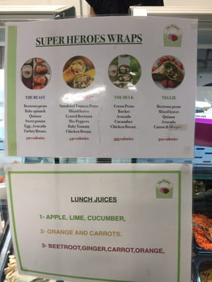 Menu photo 1 The Punnet Health Hub Dublin, D Menu photo 1 The Punnet Health Hub Dublin, D