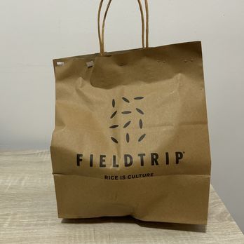 Fieldtrip Harlem - Delivery bag (very sturdy and properly sealed!) - New American Near Me - New York, New York Fieldtrip Harlem - Delivery bag (very sturdy and properly sealed!) - New American Near Me - New York, New York