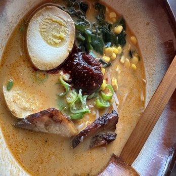 Yoshiharu Ramen - Tonkotsu Spicy Black level 2 - Noodles Near Me - Eastvale, California Yoshiharu Ramen - Tonkotsu Spicy Black level 2 - Noodles Near Me - Eastvale, California
