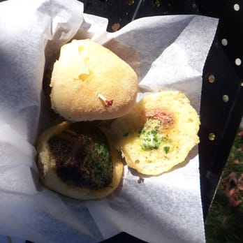 PattyWagon - 6.'La Vie En Rose Mini burger with melted gruyere, onions and thyme - Burgers Near Me PattyWagon - 6.'La Vie En Rose Mini burger with melted gruyere, onions and thyme - Burgers Near Me