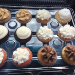 Chick N Scratch Cakes & Cupcakes - Variety of buttercream cupcakes