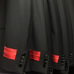 The House of Fashion - Wool & Cashmere Black Tuxedos