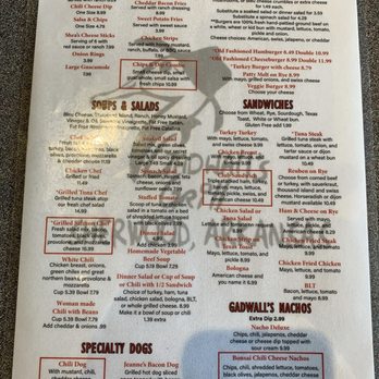 Gadwall's Grill - Menu - American Near Me - North Little Rock, Arkansas Gadwall's Grill - Menu - American Near Me - North Little Rock, Arkansas