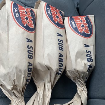 Jersey Mike's Subs - Ordered 1 giant and 2 regular; received 3 regular size but was told one of these was a giant but he couldn't identify it! - Sandwiches Near Me - Fort Wayne, Indiana