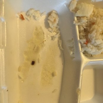 Mariscos La Costa - Styrofoam fish plate. - Seafood Near Me - San Juan, Texas