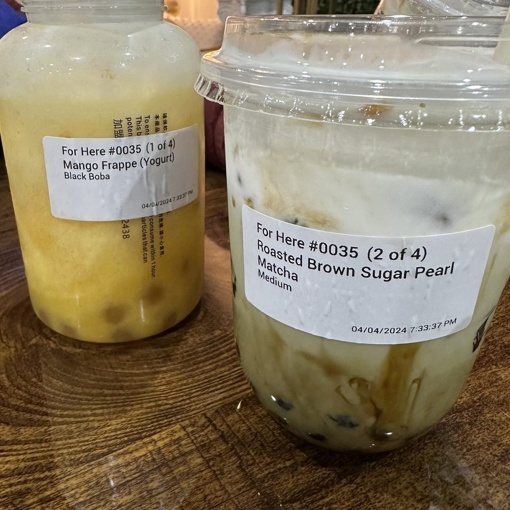 Daboba - Mango frappe and matcha - Bubble Tea Near Me - Everett, Washington Daboba - Mango frappe and matcha - Bubble Tea Near Me - Everett, Washington