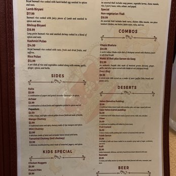 Royal Indian Cuisine - Menu - Indian Near Me - Clarksville, Tennessee Royal Indian Cuisine - Menu - Indian Near Me - Clarksville, Tennessee