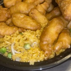 China King - Lunch 119. Sweet & Sour Chicken combo