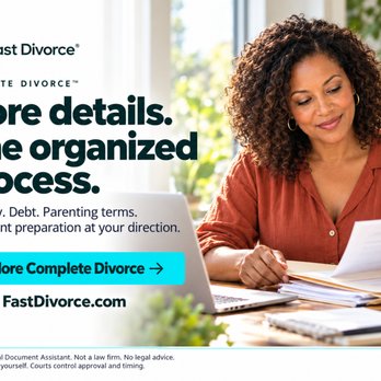 Fast Divorce - Property, debt, parenting terms? Meet Complete Divorce by Fast Divorce, for more involved document preparation. - Divorce & Family Law Near Me - Canoga Park, California Fast Divorce - Property, debt, parenting terms? Meet Complete Divorce by Fast Divorce, for more involved document preparation. - Divorce & Family Law Near Me - Canoga Park, California
