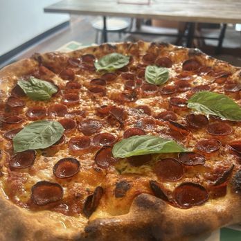 Saint Bibiana - Classic Pepperoni Pizza - Pizza Near Me - Santa Barbara, California Saint Bibiana - Classic Pepperoni Pizza - Pizza Near Me - Santa Barbara, California
