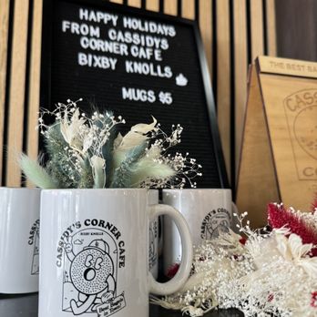 Cassidy’s Corner Cafe - 5 bucks for this mug is a steal! - Cafes Near Me - Long Beach, California