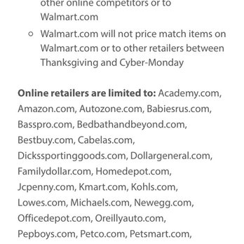 Walmart Supercenter - Also! Doesn't this go against your "Oh woas me...we only offer price match for items that have a lower price on Walmart.com".. - Department Stores Near Me - Raleigh, North Carolina