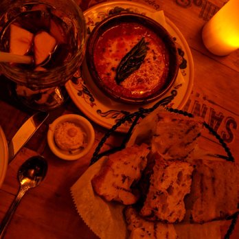 Dali Restaurant & Tapas Bar - Baked goat cheese and foccacia bread - Spanish Near Me - Somerville, Massachusetts