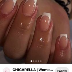 EP Nails - What I asked for and showed the nail tech