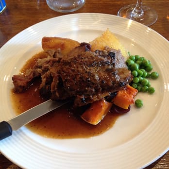 The Fat Loaf - Slow roasted shoulder of lamb with stuffing, roast potatoes and seasonal vegetables - Coffee & Tea Near Me - Sale, XGM
