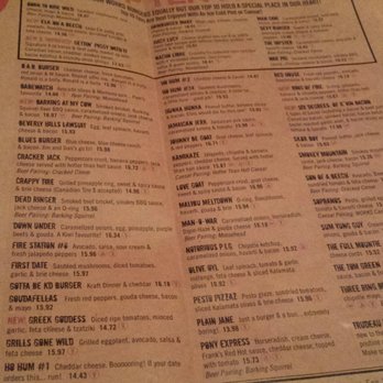 The Works - Burger menu - Burgers Near Me - Niagara Falls, Ontario The Works - Burger menu - Burgers Near Me - Niagara Falls, Ontario