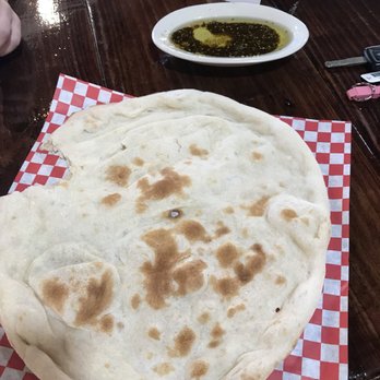 Jerusalem Grill - Complimentary pita while we waited for our to-go order! - Mediterranean Near Me - San Antonio, Texas Jerusalem Grill - Complimentary pita while we waited for our to-go order! - Mediterranean Near Me - San Antonio, Texas