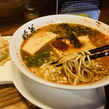 Ramen Danbo - Vegan Ramen with the thick noodles.  Look like thin ones to me:/~~ - Ramen Near Me - Seattle, Washington