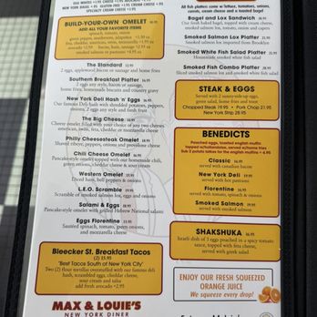 Max & Louies - Menu - Diners Near Me - Cibolo, Texas Max & Louies - Menu - Diners Near Me - Cibolo, Texas