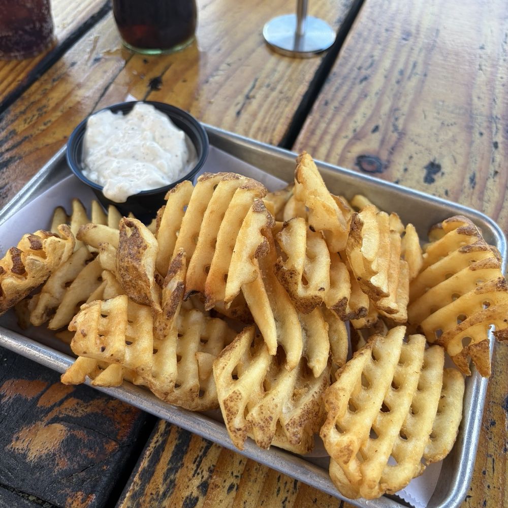 Blue Water - Waffle fries - Seafood Near Me - San Diego, California Blue Water - Waffle fries - Seafood Near Me - San Diego, California