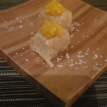 All Spice - Complementary passionfruit bite - Indian Near Me - San Mateo, California