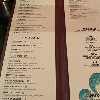 Morcilla - Main menu - Spanish Near Me - Pittsburgh, Pennsylvania Morcilla - Main menu - Spanish Near Me - Pittsburgh, Pennsylvania