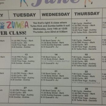 FIT @ PRC - June 2017 Calendar - Trainers Near Me - Newark, California