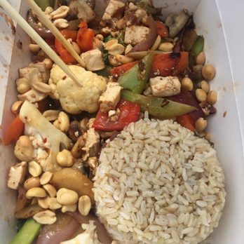 Beach Walk - Vegan Szechuan stir fry with brown rice - Asian Fusion Near Me - Pacific City, Oregon Beach Walk - Vegan Szechuan stir fry with brown rice - Asian Fusion Near Me - Pacific City, Oregon